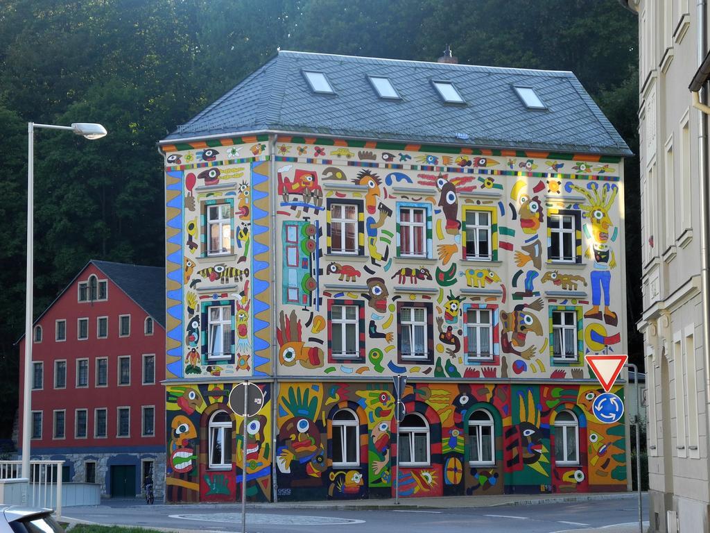 Ferienhaus Am Urzeitpark Sebnitz Hertigswalde エクステリア 写真